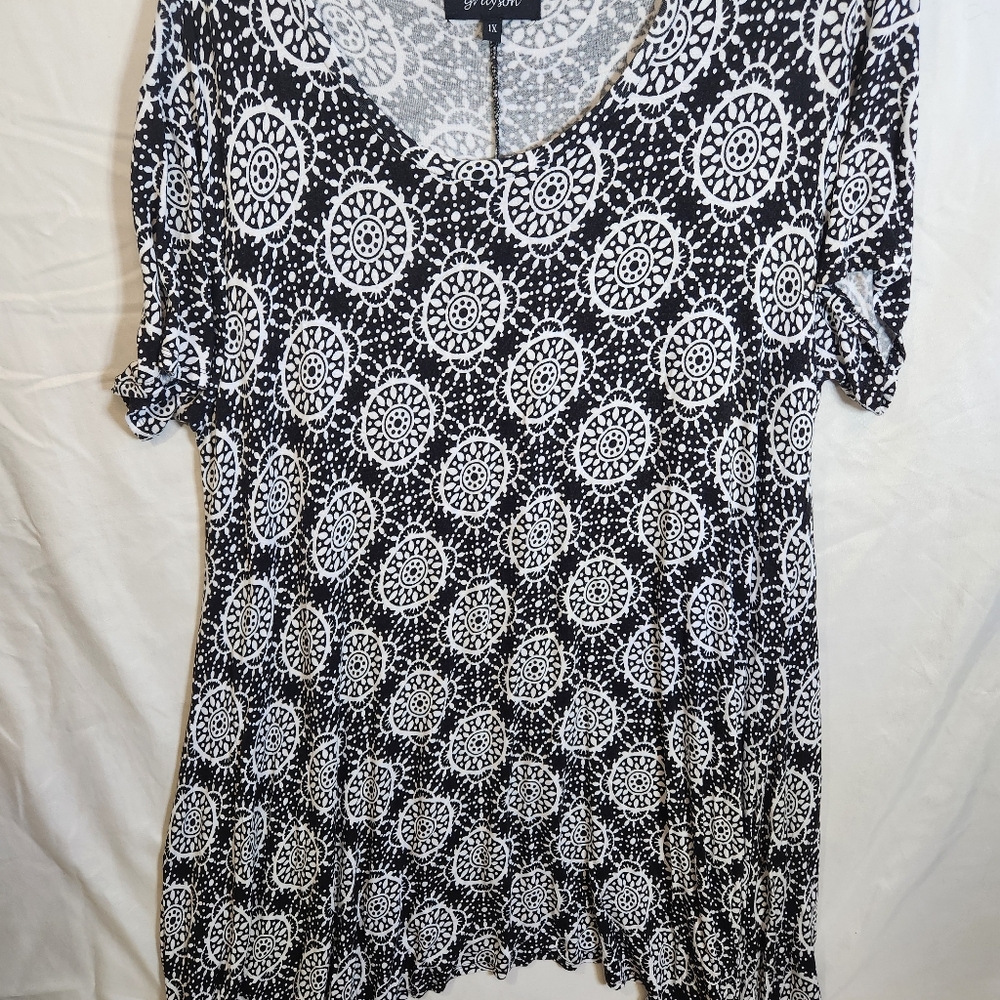 Grayson 1X soft dress